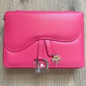 Dior pink make up case